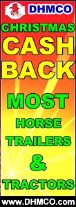 Get Cash Back on Most Horse Trailers and Tractors in Time for Christmas