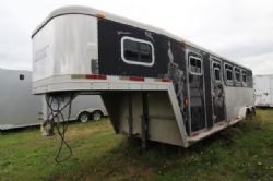 2003 Exiss 2003 Exiss 4 Horse Gooseneck Project Horse Trailer